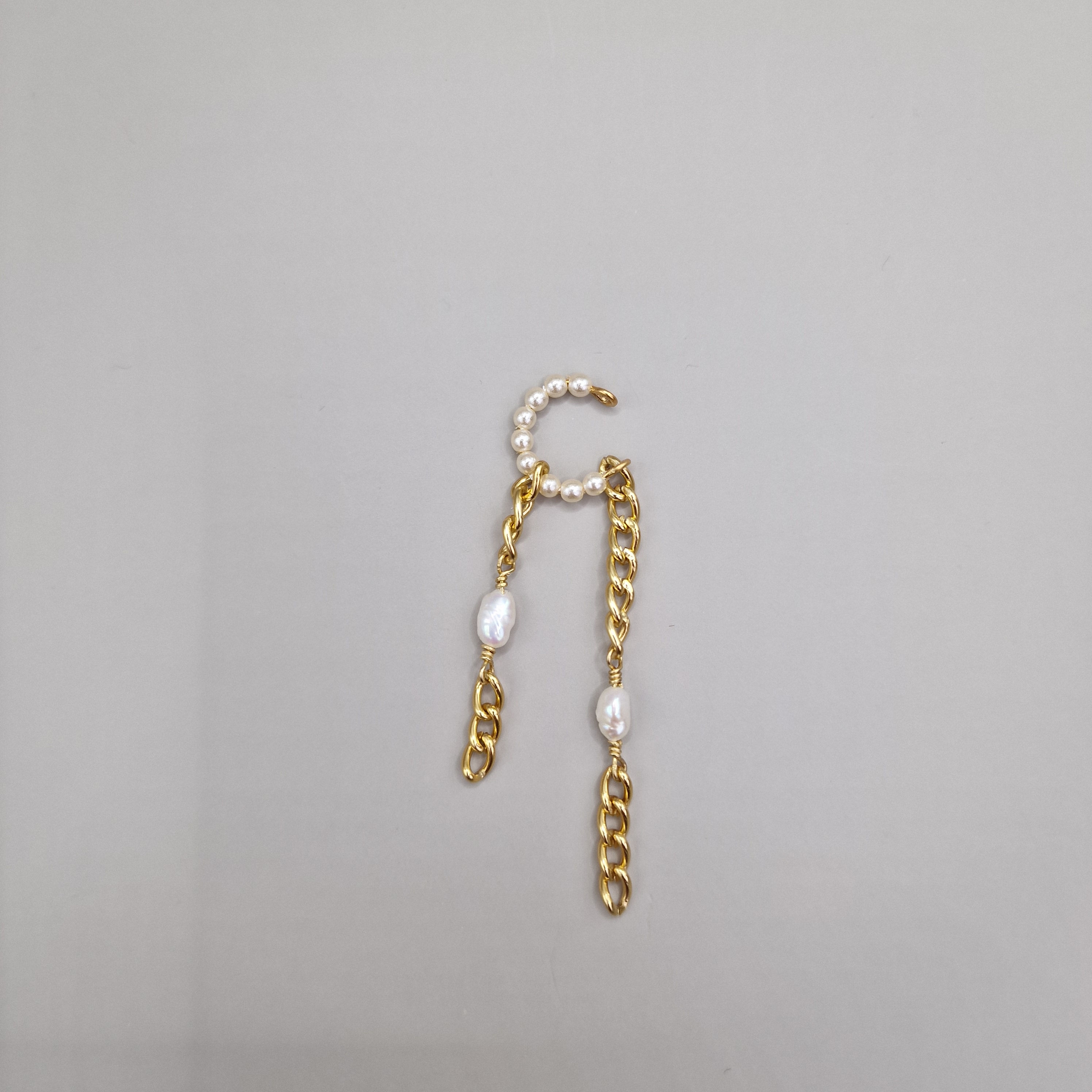 earcuff perlebie hengende