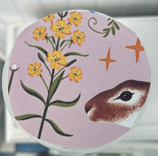 Decorate wipe containers with wallpaper