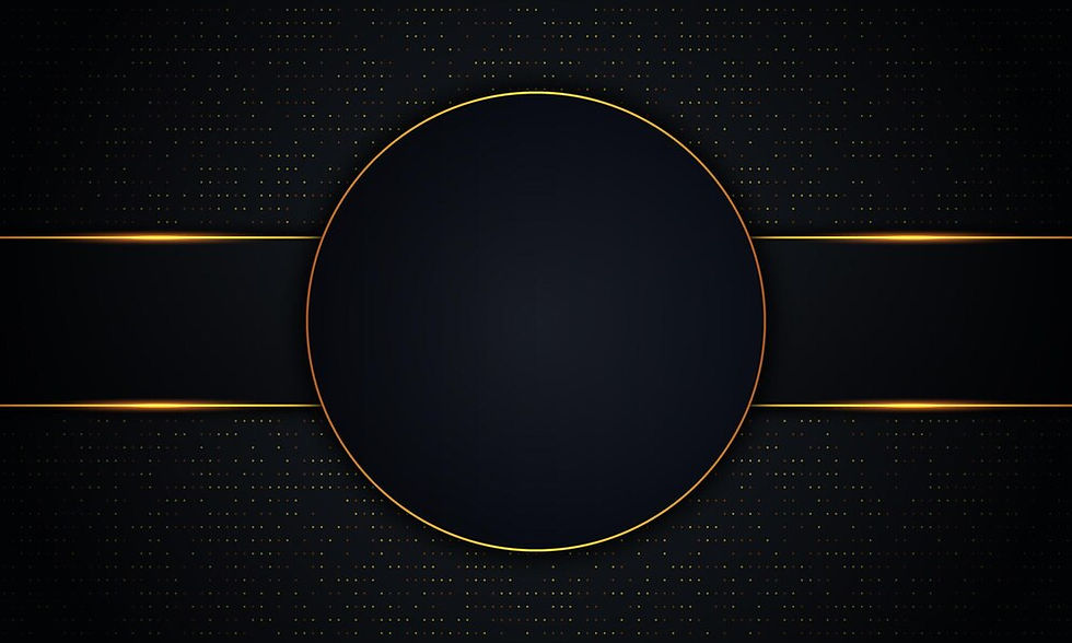 luxury-dark-circle-stripes-with-golden-lines-dot-background-vector-illustration_518299-158