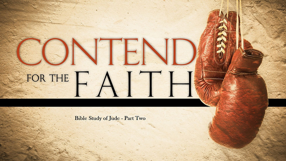 Bible Study of Jude Part Two
