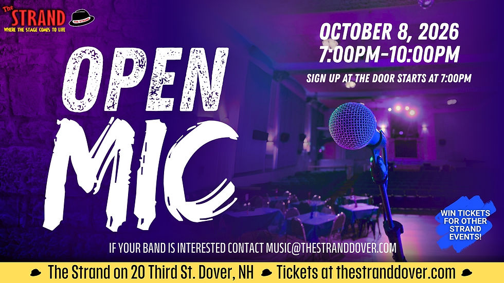 Open Mic at the Strand