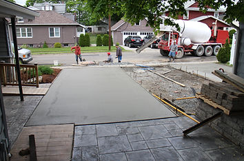 Broomed Concrete