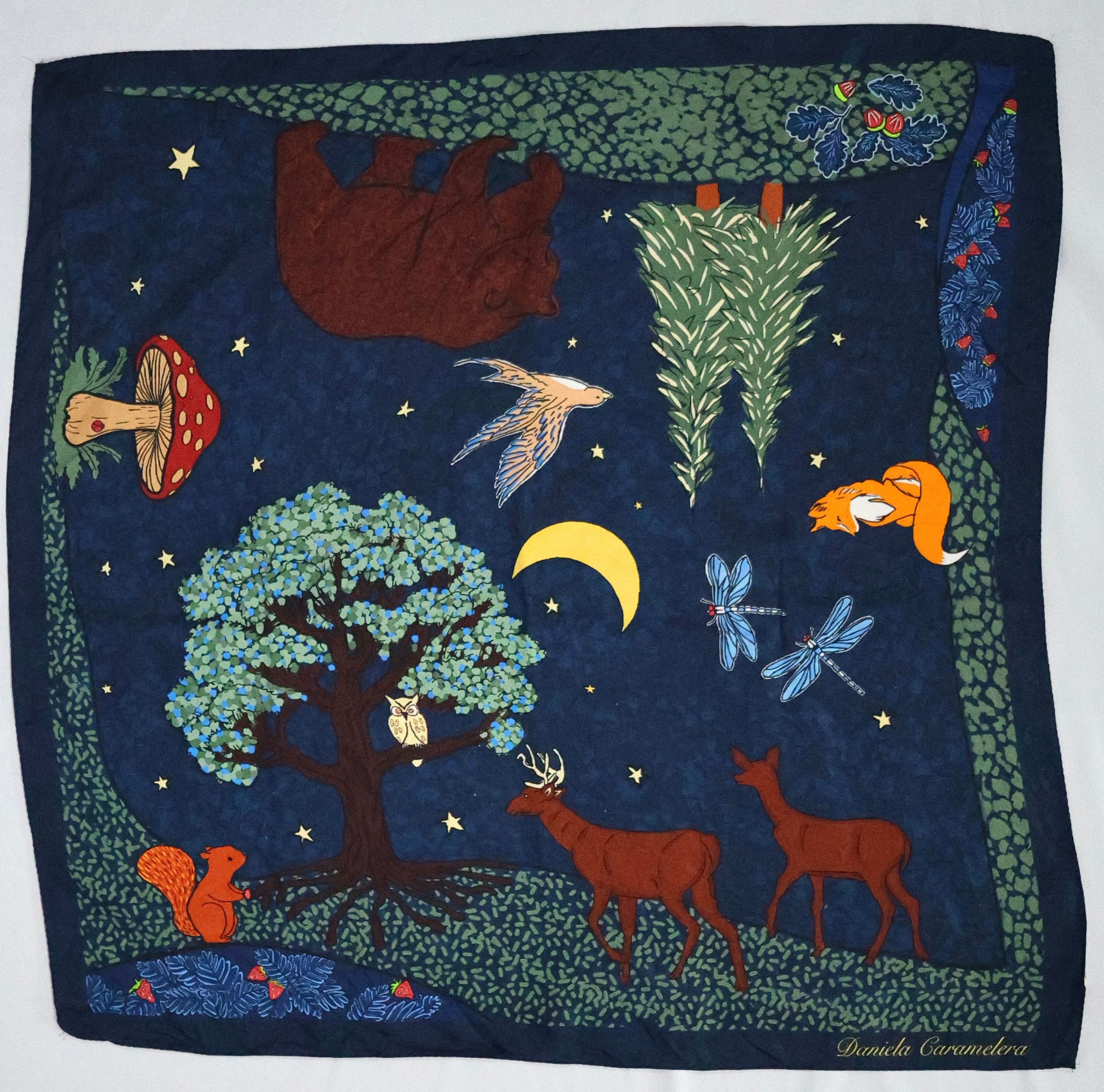 Mid-Night Forest Scarf