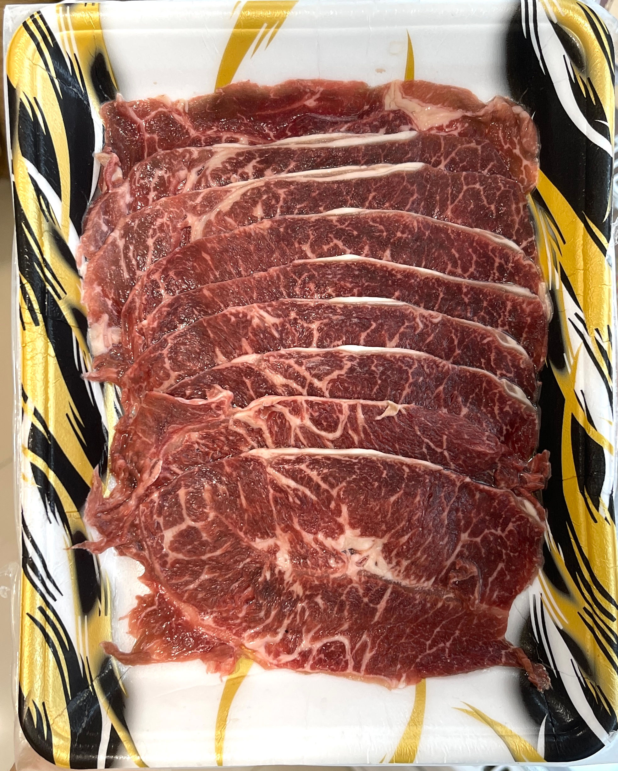 美國 黑安格斯牛板腱燒肉片