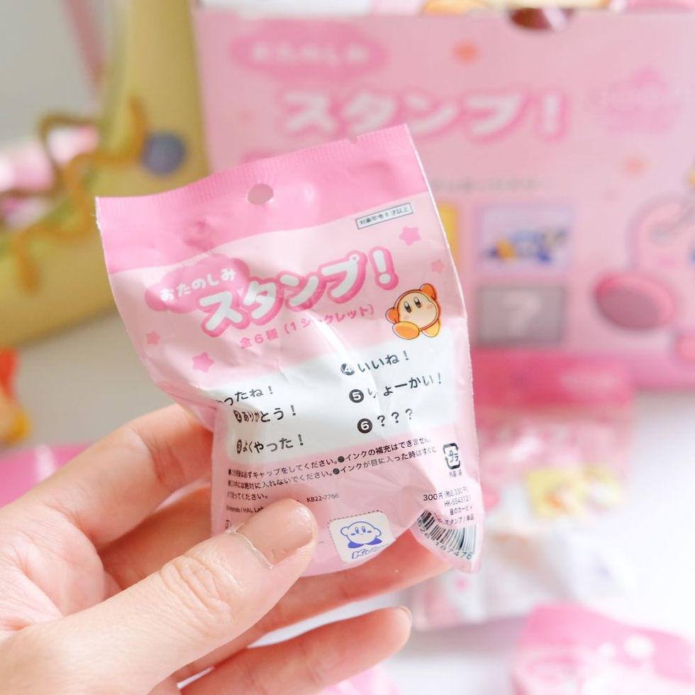 縮圖：《星之卡比》日本印章盲袋 6款圖案 KIRBY