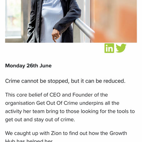 Empowering Change: How GBSLEP Growth Hub Helped Get Out Of Crime LTD Flourish