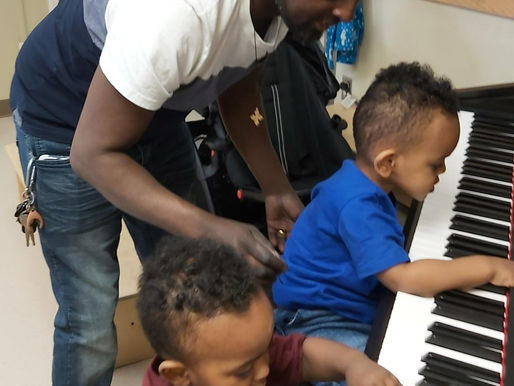 Sing with your child to encourage language development!