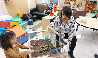 a parent reading to a child