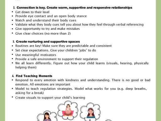 Co-regulation: Support your child's self-regulation development