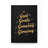 Thumbnail: The 4 G's (God Goals Growing Glowing) Hardcover Notebook - Black