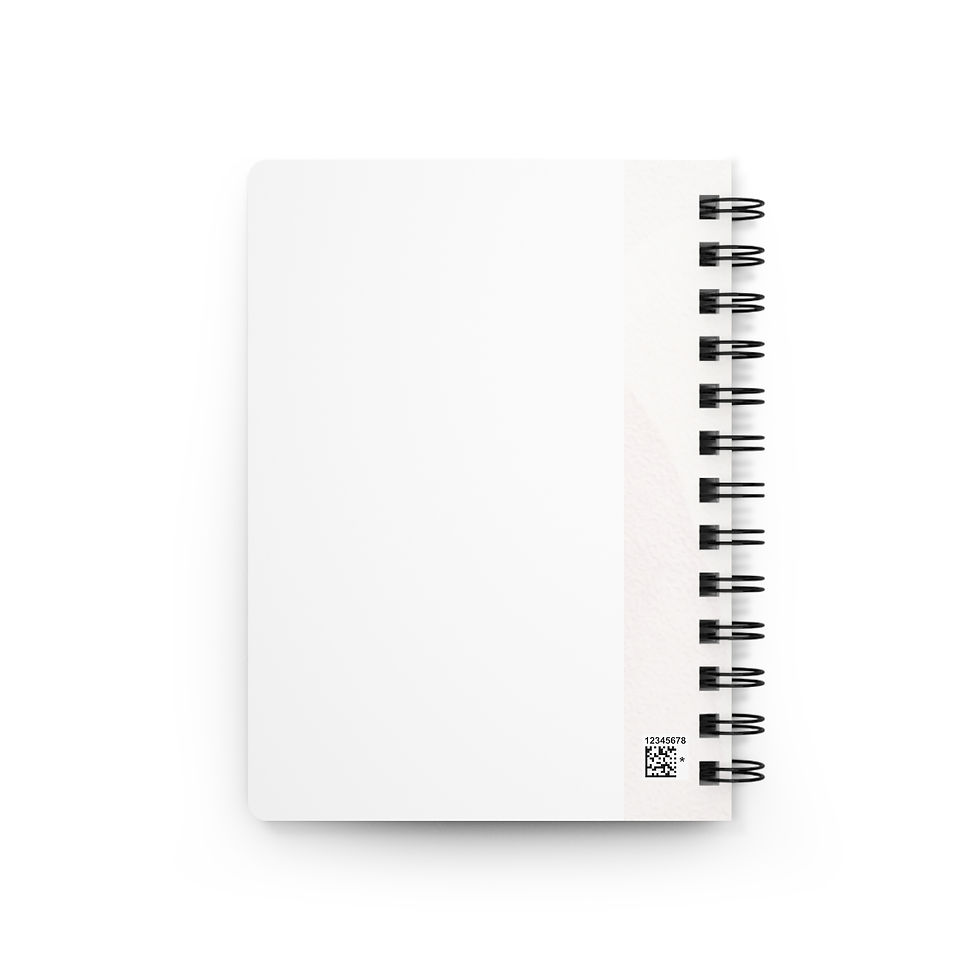 Thumbnail: Let Go Ctrl+ Spiral Notebook - White