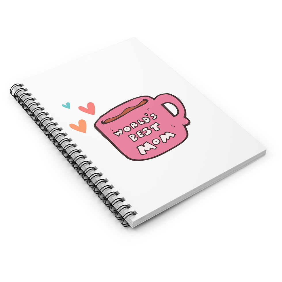 Thumbnail: World's Best Mom Spiral Notebook 