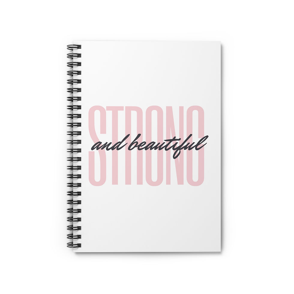 Thumbnail: Strong & Beautiful Spiral Notebook 