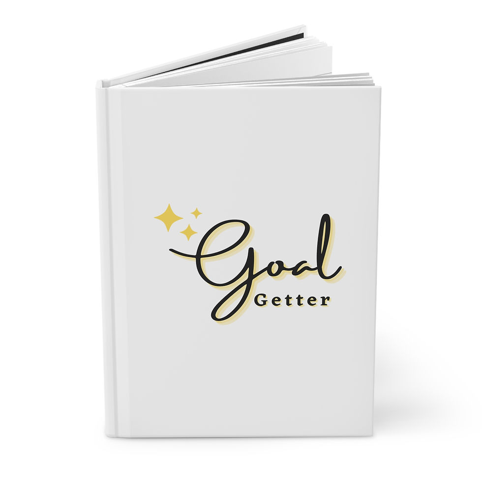 Thumbnail: Goal Getter Hardcover Notebook