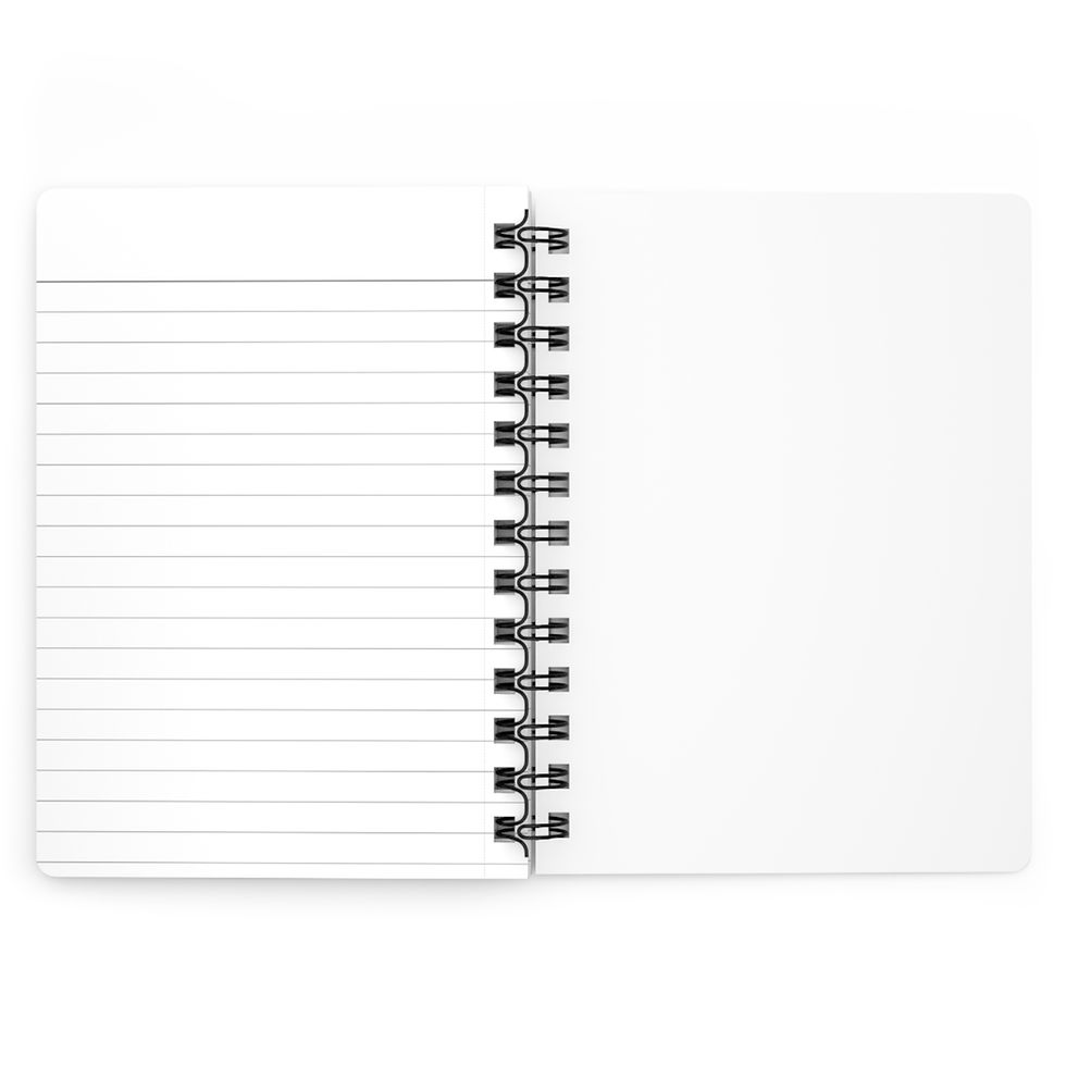 Thumbnail: Let Go Ctrl+ Spiral Notebook - White