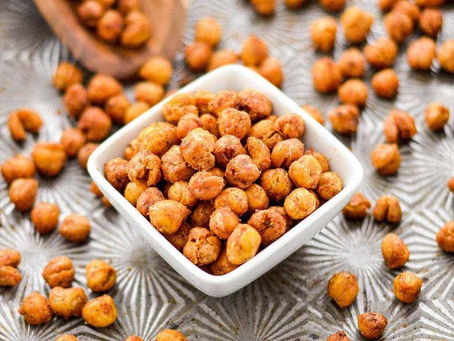 Crispy. Crunchy. Chickpeas. 