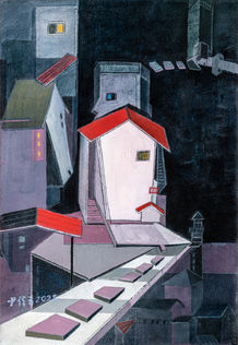 尹信方 2022 守護−4 25.5x17.5cm 油彩砂畫布.jpg