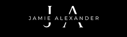Jamie Alexander Personal Training & Coaching - Stylish black and white logo featuring JA initials