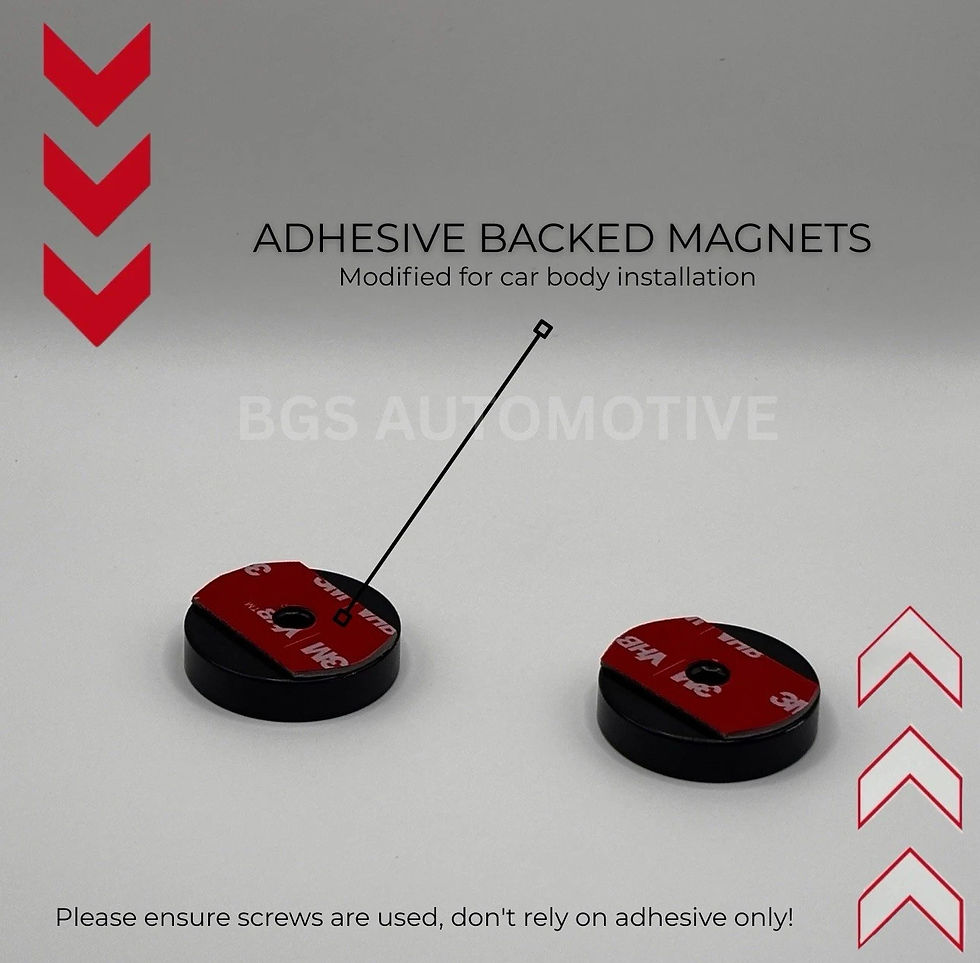 Thumbnail: Magnetic number plate holder kit ( Front Or Rear )
