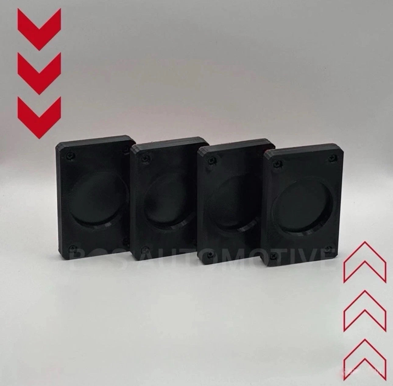 Additional number plate attachment blocks for show plates