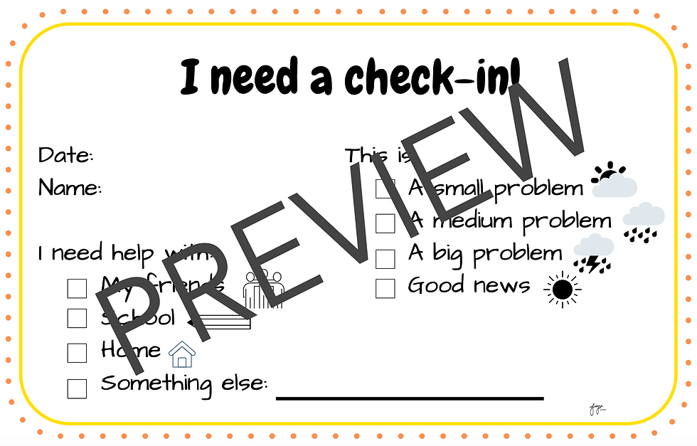 Thumbnail: Student Self-Referral for Counselor, Social Worker, or Individual Check-In