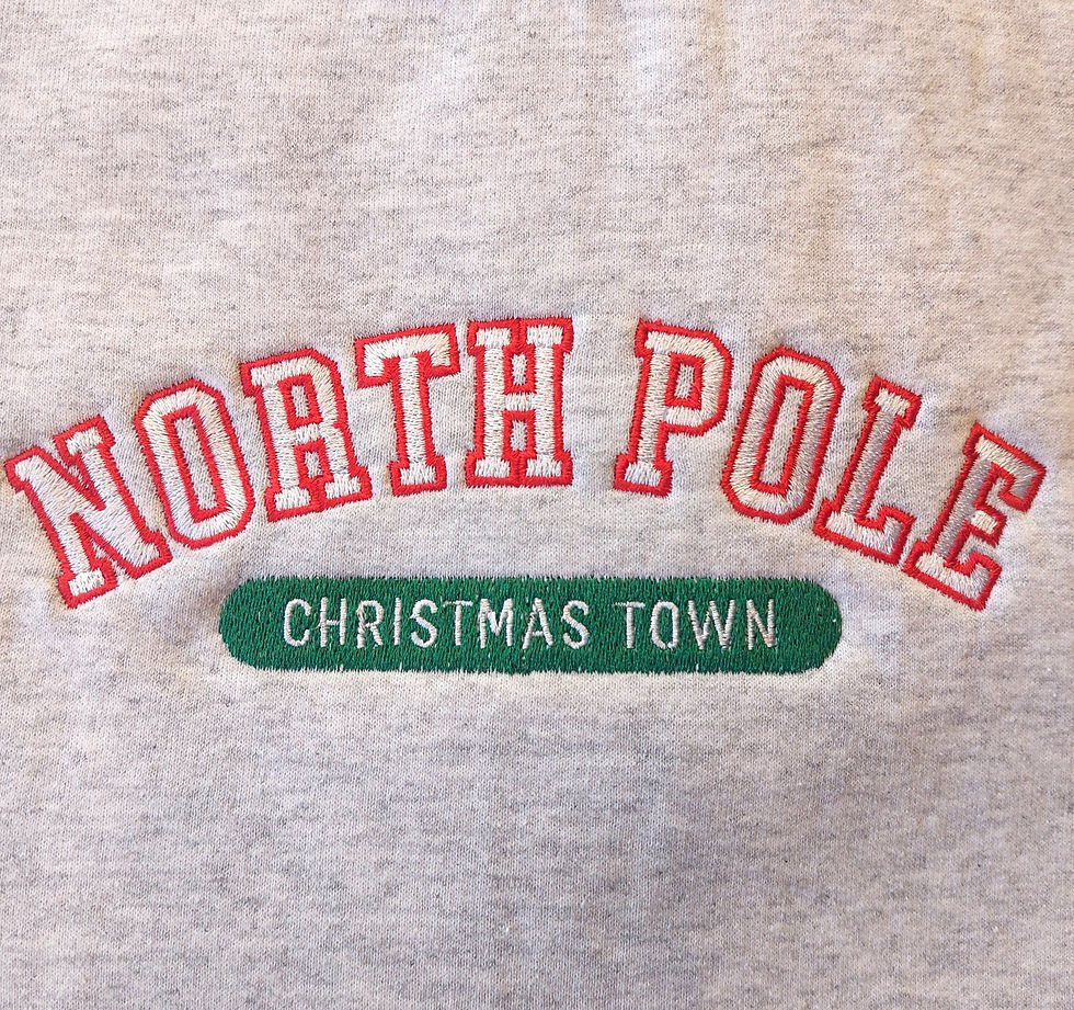 Thumbnail: North Pole Christmas Town College Sweater
