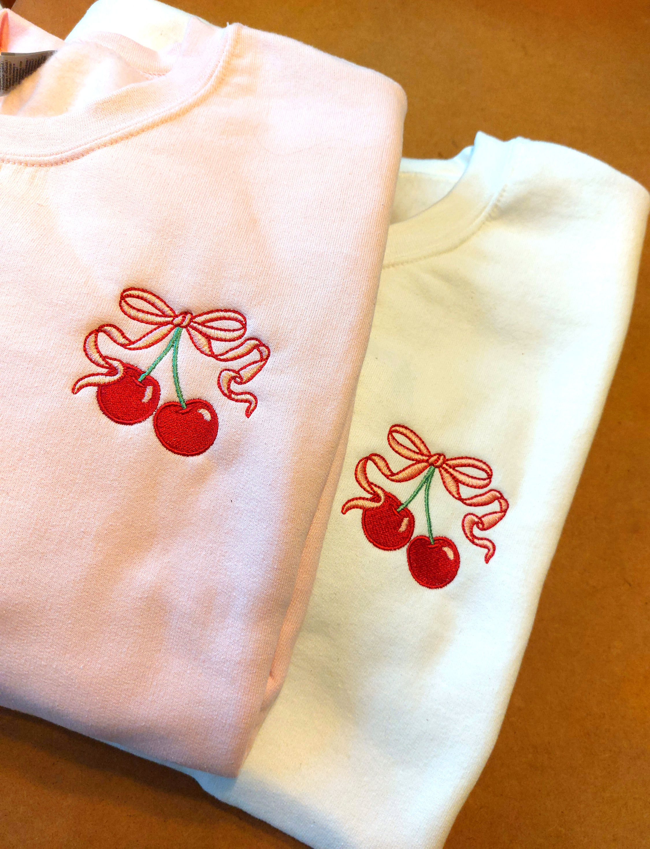 Cherries Bow Sweater