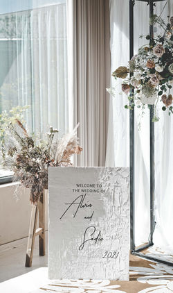 婚禮佈置 | 送客區 / 拍照區DSC09921