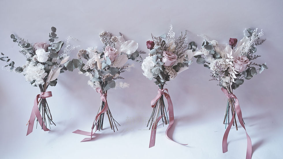 縮圖：新娘 | 永生分束捧花(分4束)