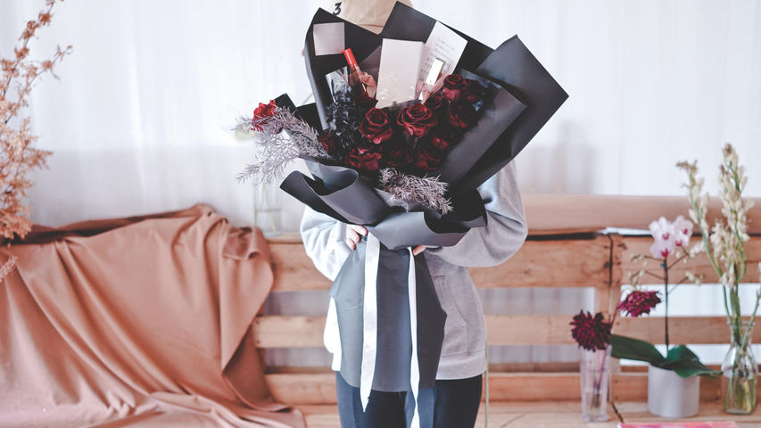 情人花束訂製 | 中壢花店 | 朝夕相處coexist | 