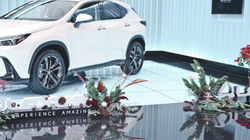 lexus新車聖誕花藝 | 品牌佈置DSC00350