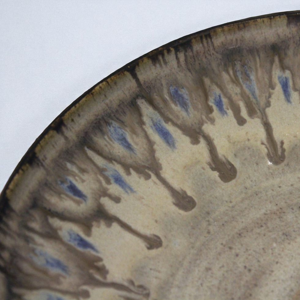 Thumbnail: Spotted Blue Serving Dish