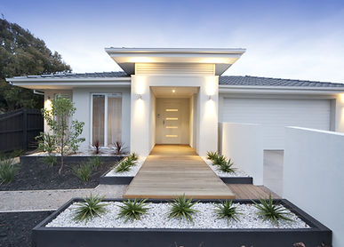 Modernes Haus außen