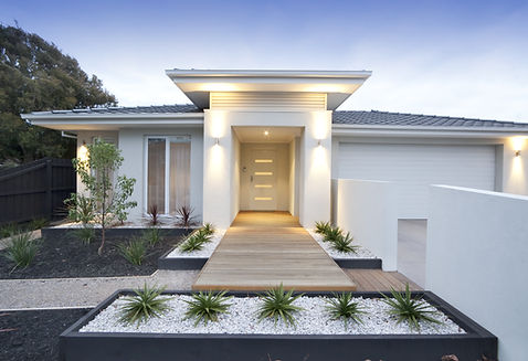 Modernes Haus außen