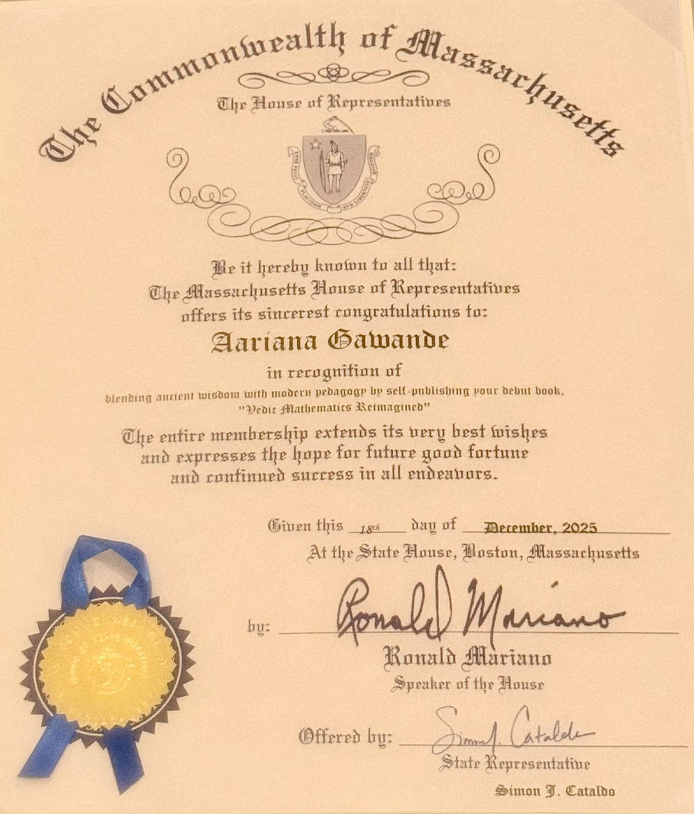 Official citation from Representative Simon J Cataldo