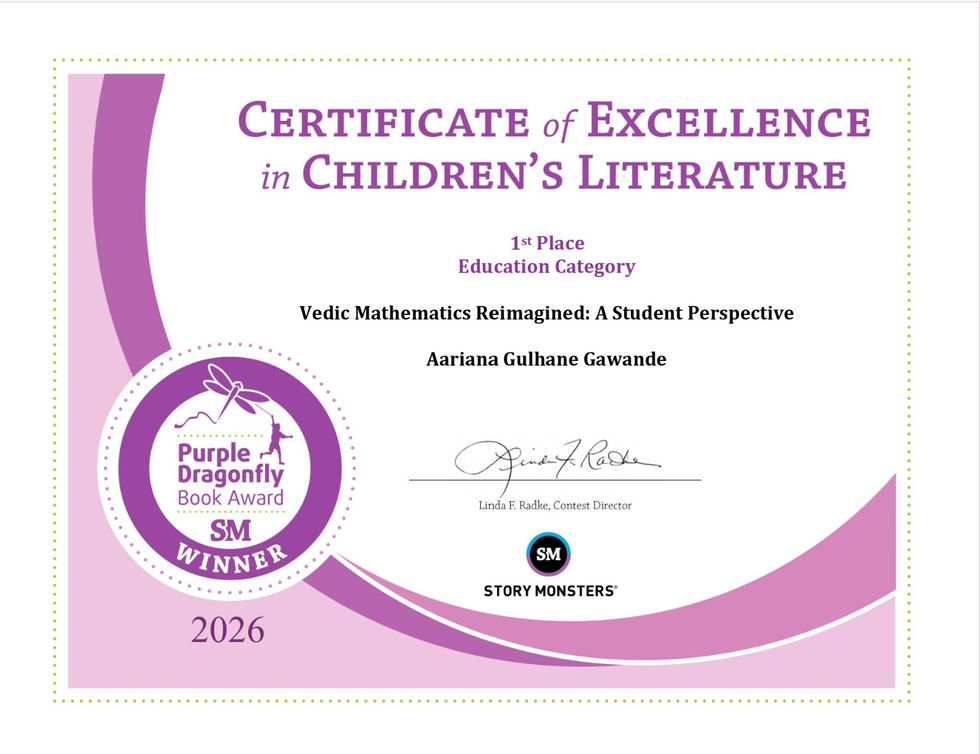 Winner Education category Purple Dragonfly Award 2026