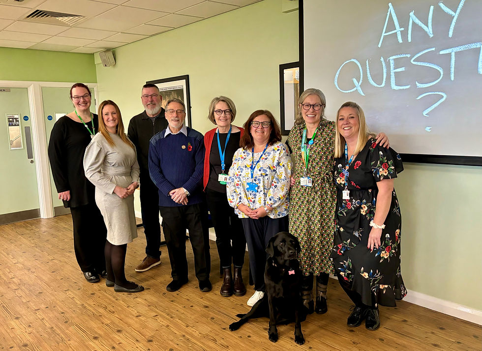 Members of the CDDFT Supporting Veterans to Access Cancer Information project group
