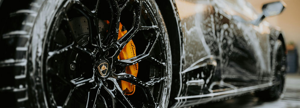 Washed car