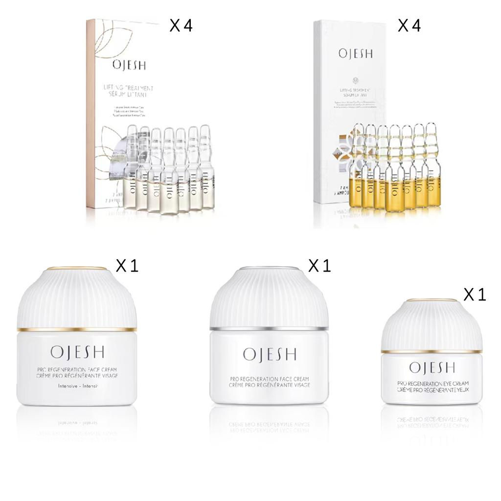 Ojesh Intensive Serum+Eye Cream+Face Creams