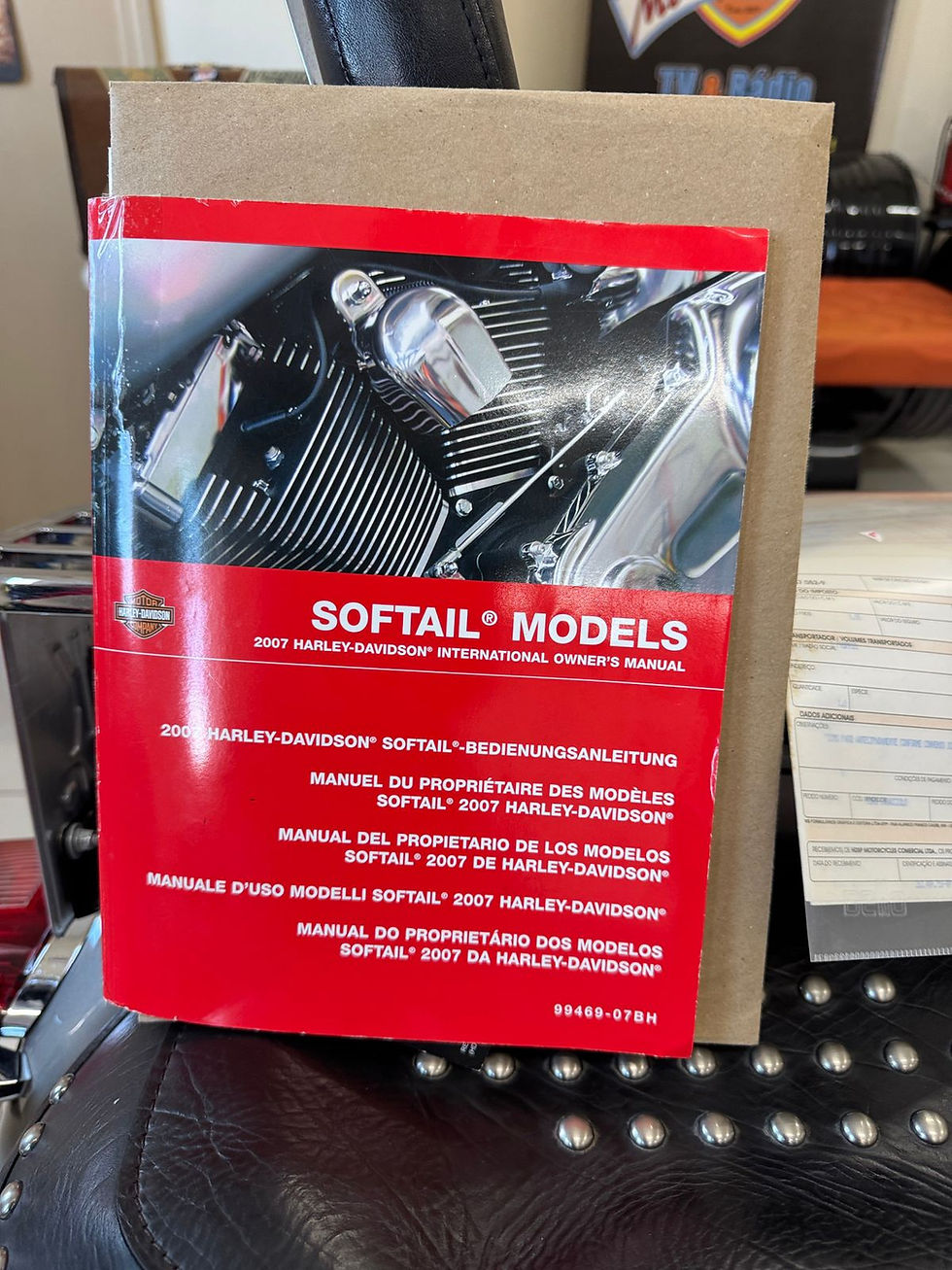 Miniatura: Harley Davidson Heritage Classic 2007 - Raridade