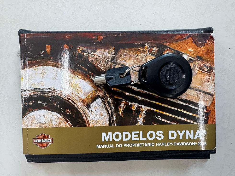 Miniatura: Harley Davidson Fat Bob 2016 - Nova e Equipada