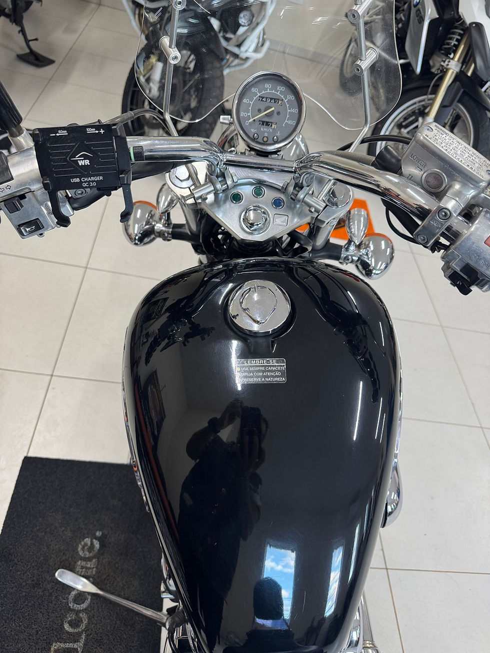 Miniatura: Shadow VT 600 C 2003 - Linda e equipada