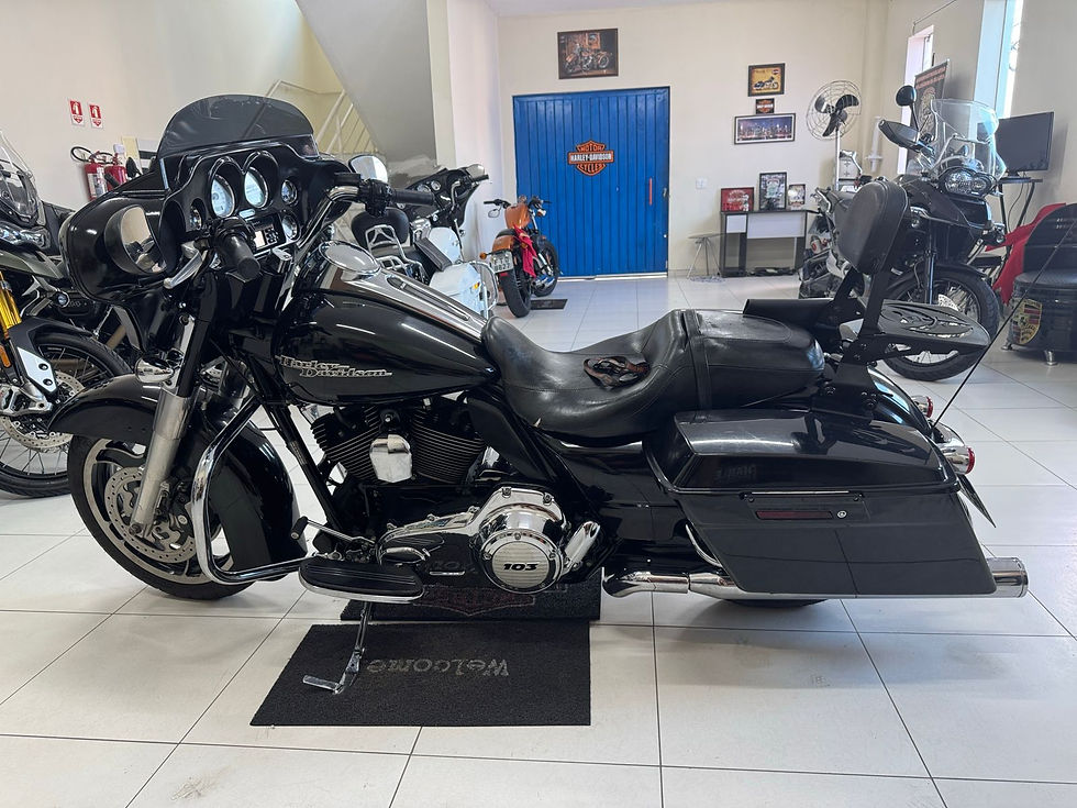 Miniatura: Harley Davidson Street Glide 2013 - Equipada