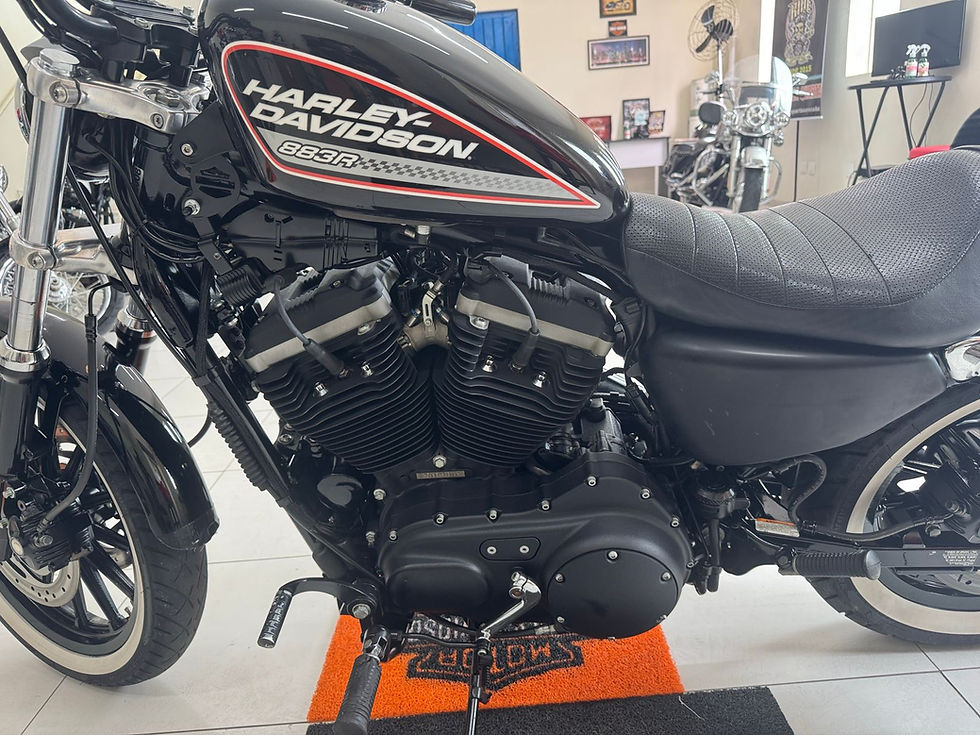 Miniatura: Harley Davidson XL 883 R 2008 - Impecável