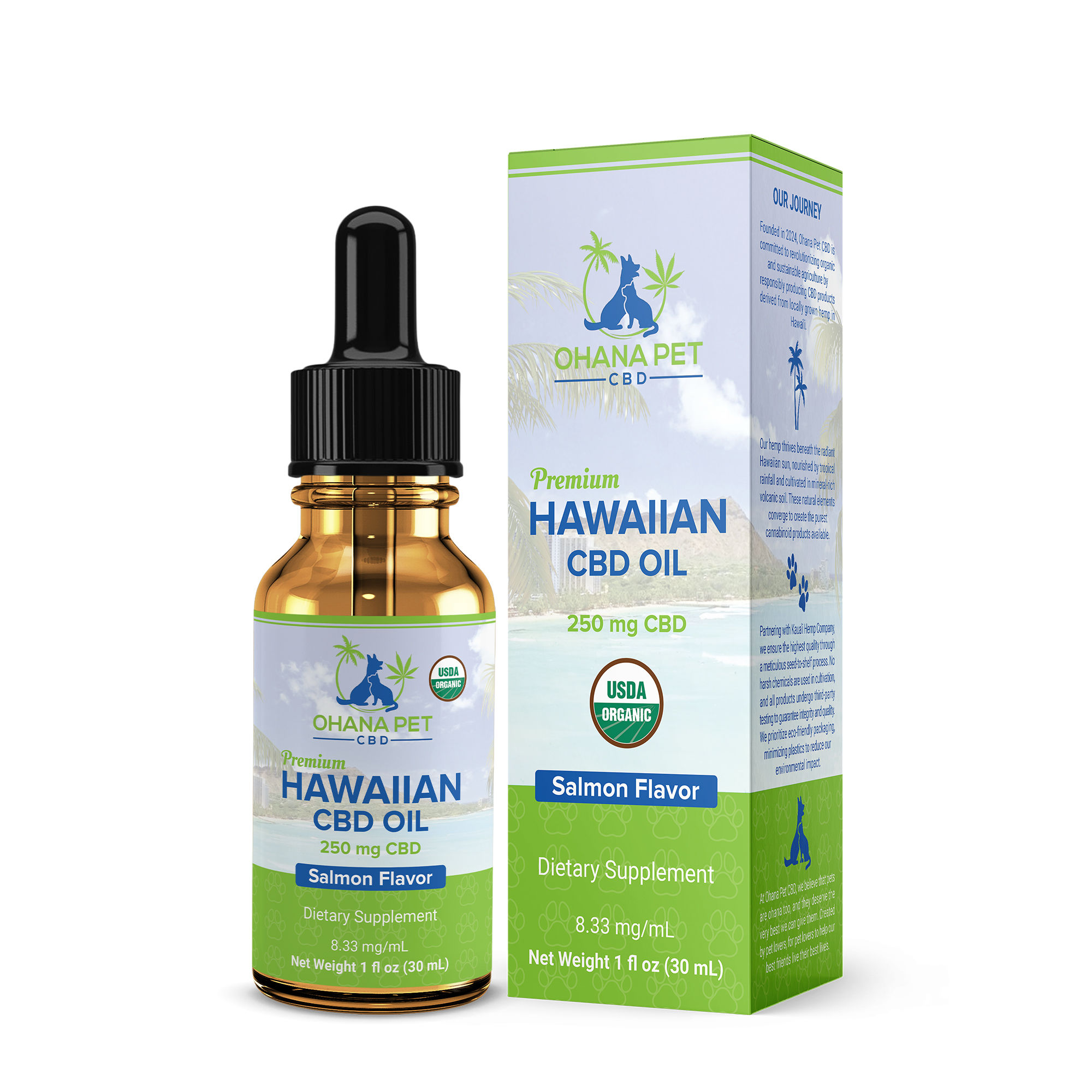 250mg Salmon CBD Oil