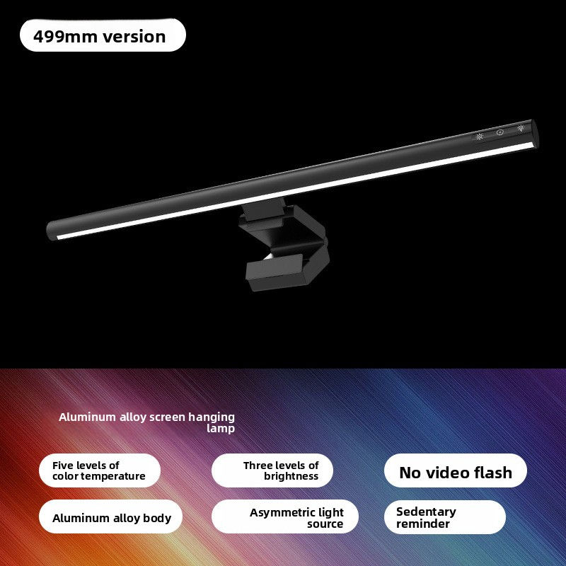Thumbnail: GlowBar Pro Monitor Light Bar — Eye-Care Screen Lamp with Wireless Remote