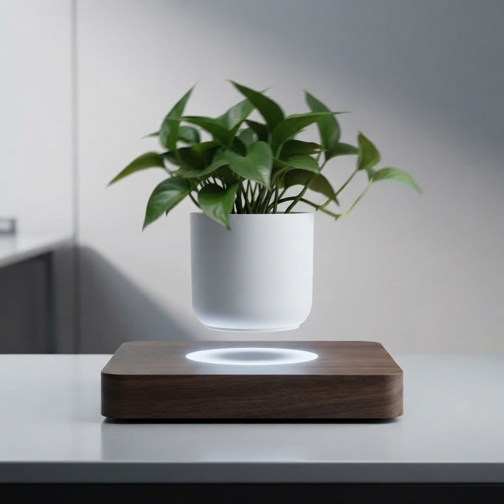 LevitaLeaf Levitating Plant Pot — CircuitNest