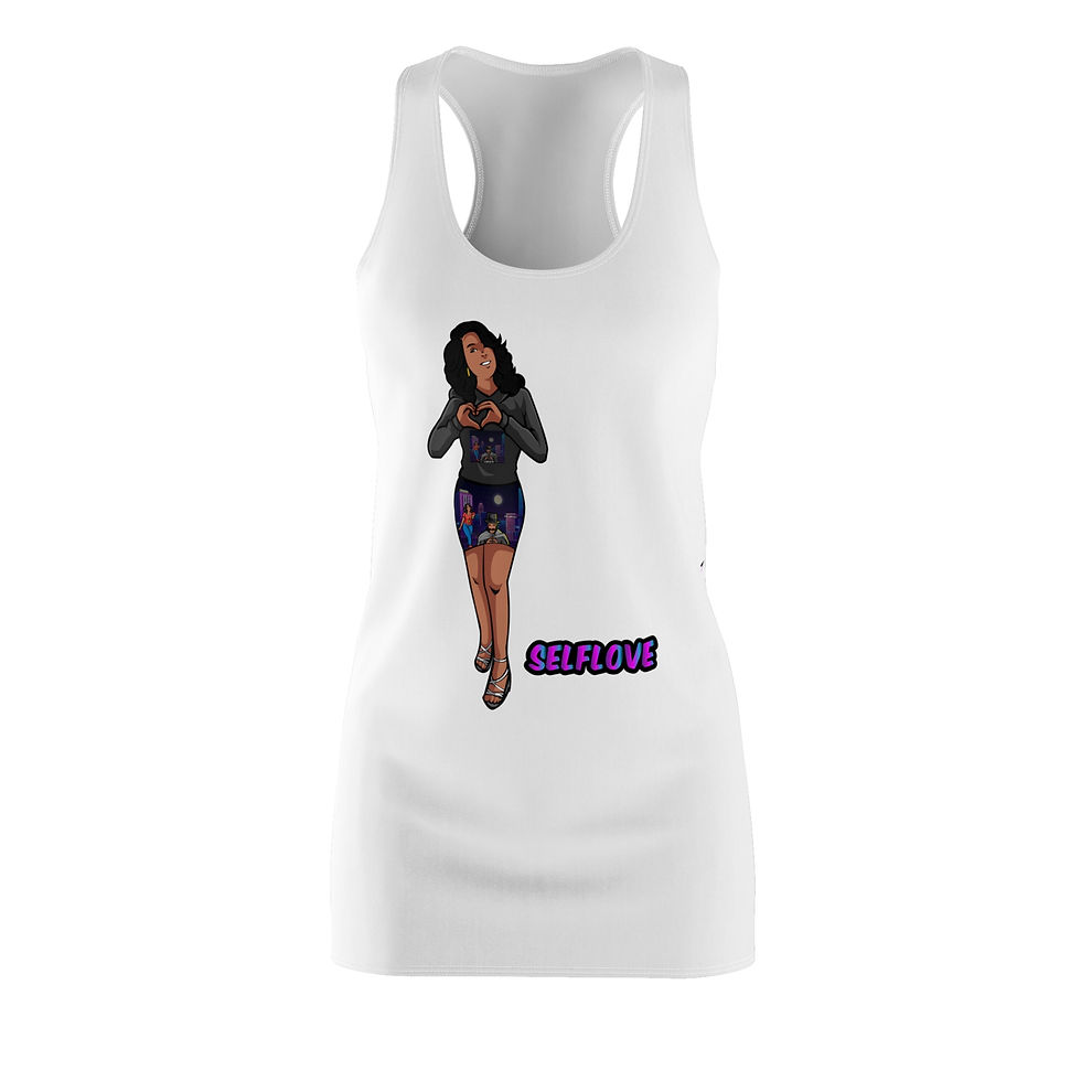  Self Love Racerback Dress from Intelligent Diva NFT Fashion Collection