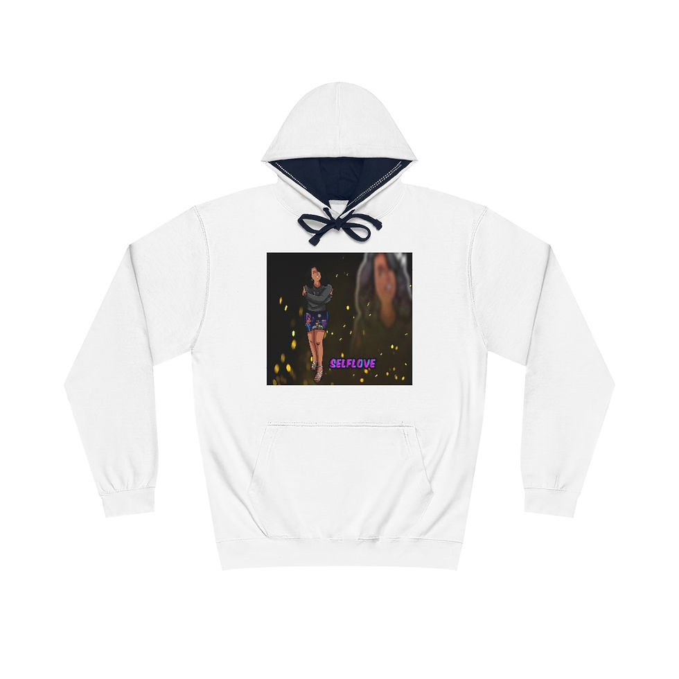 Miniatura: Unisex Self Love Hoodie from our Intelligent Diva NFT Fashion Collection 