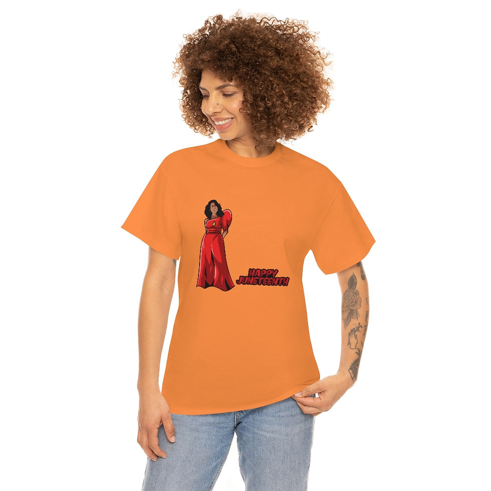 Miniatura: Unisex Heavy Cotton Tee from our Intelligent Diva NFT  Juneteethn Collection